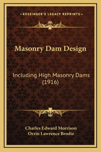 Masonry Dam Design