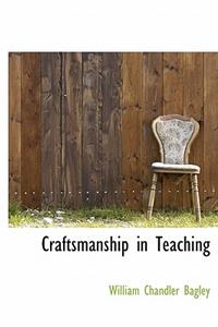 Craftsmanship in Teaching