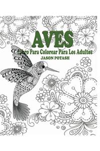 Aves Libro Para Colorear Para Los Adultos
