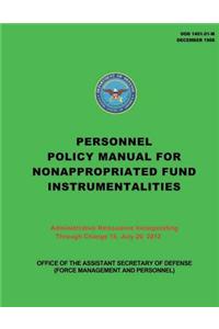 Personnel Policy Manual for Nonappropriated Fund Instrumentalities