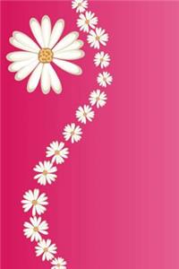 Mind Blowing Pink Flower Pattern Journal