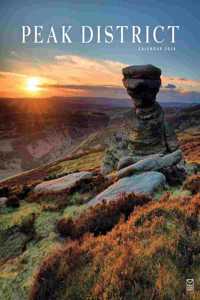 Peak District Square Wall Calendar 2024
