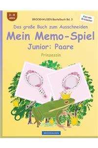 BROCKHAUSEN Bastelbuch Bd. 3 - Das große Buch zum Ausschneiden - Mein Memo-Spiel Junior