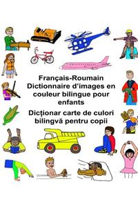Français-Roumain Dictionnaire d'images en couleur bilingue pour enfants