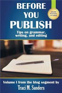 Before You Publish