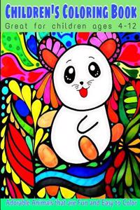 CHILDREN'S COLORING BOOK - Great for children ages 4-12