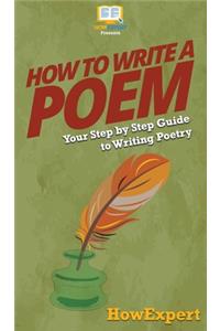 How To Write a Poem