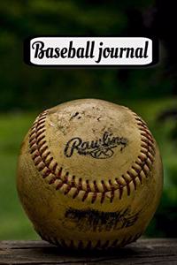 Baseball journal