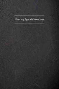 Meeting Agenda Notebook