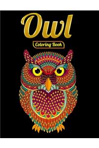 Owl Coloring Book