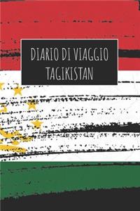 Diario di Viaggio Tagikistan: 6x9 Diario di viaggio I Taccuino con liste di controllo da compilare I Un regalo perfetto per il tuo viaggio in Tagikistan e per ogni viaggiatore