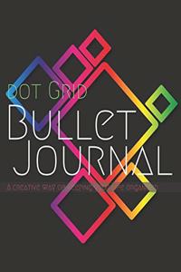 DOT GRID BULLET JOURNAL / Notebook-Grey Dotted Grid-Soft Matte Cover Notebook, Premium White Paper, Large 8.5 x 11 in 110 Pages