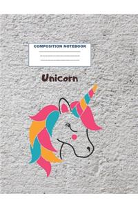 Composition NotebooK Unicorn