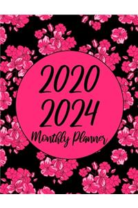2020-2024 Monthly Planner