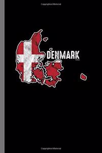 Denmark: Patriotic Danish Denmark Flag Nationalism Gift (6"x9") Lined notebook Journal to write in