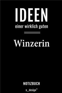 Notizbuch für Winzer / Winzerin