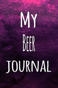 My Beer Journal