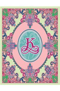 Journal Notebook Initial Letter 