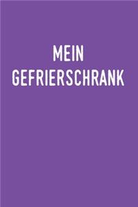 Mein Gefrierschrank