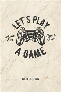 Let's Play A Game