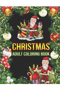 Christmas Adult Coloring Book