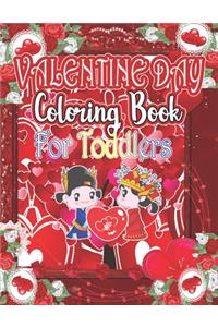 Valentine Day Coloring Book for Toddlers