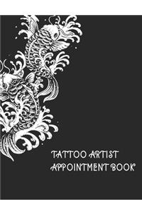 Tattoo Artist Appointment Book