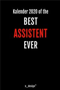 Kalender 2020 für Assistenten / Assistent