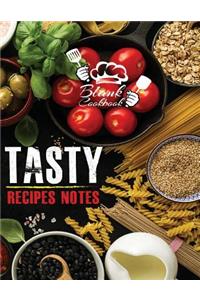 Blank Cook book Tasty Recipes Notes