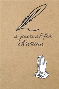 A Journal for Christian