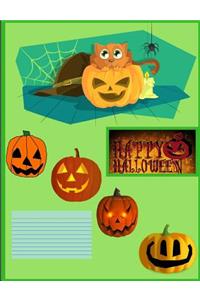 Happy Halloween Composition Book (17)