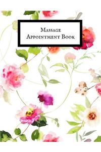 Massage Appointment Book