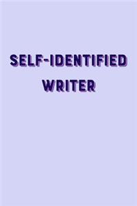 Self-Identified Writer