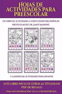 Cuaderno de actividades para infantil (Hojas de actividades para preescolar)