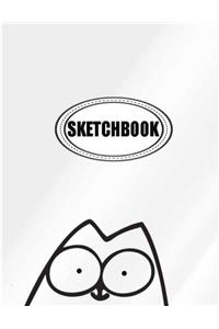 Sketchbook : Simon: 120 Pages of 8.5 x 11 Blank Paper for Drawing, Doodling or Sketching (Sketchbooks)