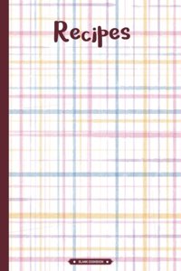 Blank Cookbook Recipes