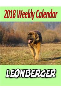 2018 Weekly Calendar Leonberger