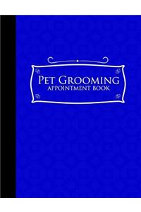 Pet Grooming Appointment Book