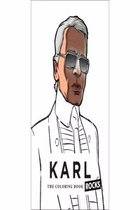 Karl Rocks: Coloring Book: The Fashion Work in a Coloring Book