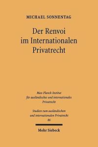 Der Renvoi Im Internationalen Privatrecht