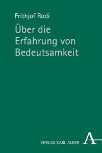 Uber Die Erfahrung Von Bedeutsamkeit
