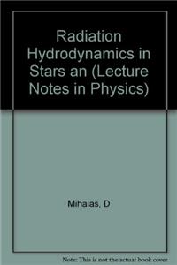 Radiation Hydrodynamics in Stars an