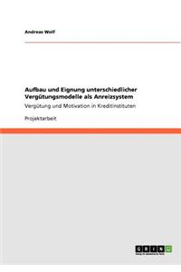 Aufbau und Eignung unterschiedlicher Vergütungsmodelle als Anreizsystem