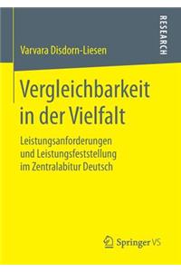 Vergleichbarkeit in Der Vielfalt