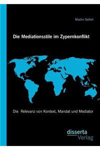 Mediationsstile im Zypernkonflikt