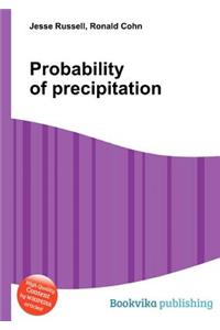 Probability of Precipitation