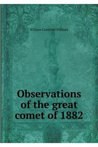 Observations of the Great Comet of 1882