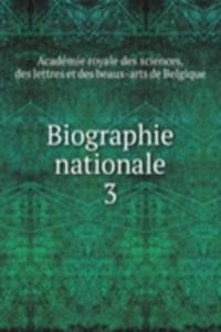 Biographie nationale