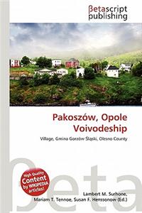 Pakoszow, Opole Voivodeship