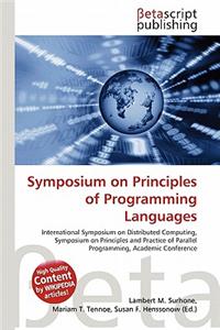 Symposium on Principles of Programming Languages
